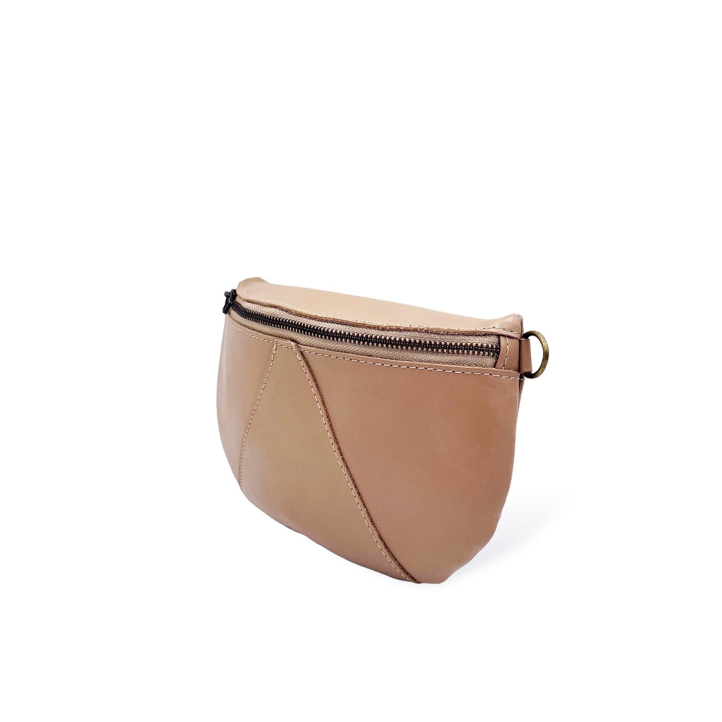 Ruby Eclipse leather crossbody with Wild leather strap