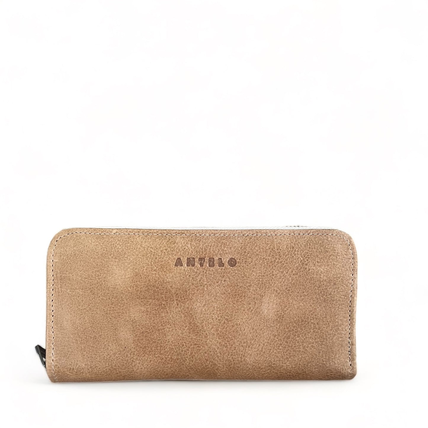 Hayley leather zip-around wallet - End of Range