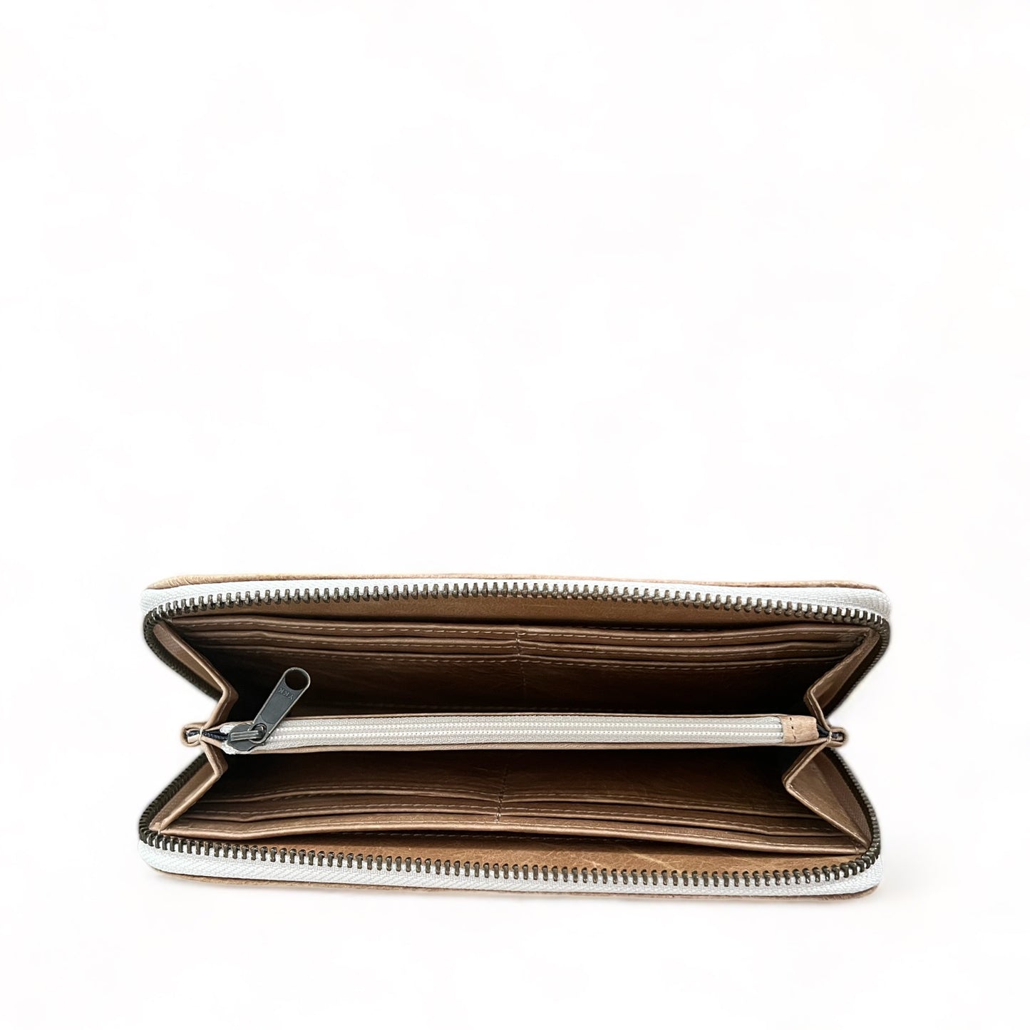 Hayley leather zip-around wallet - End of Range