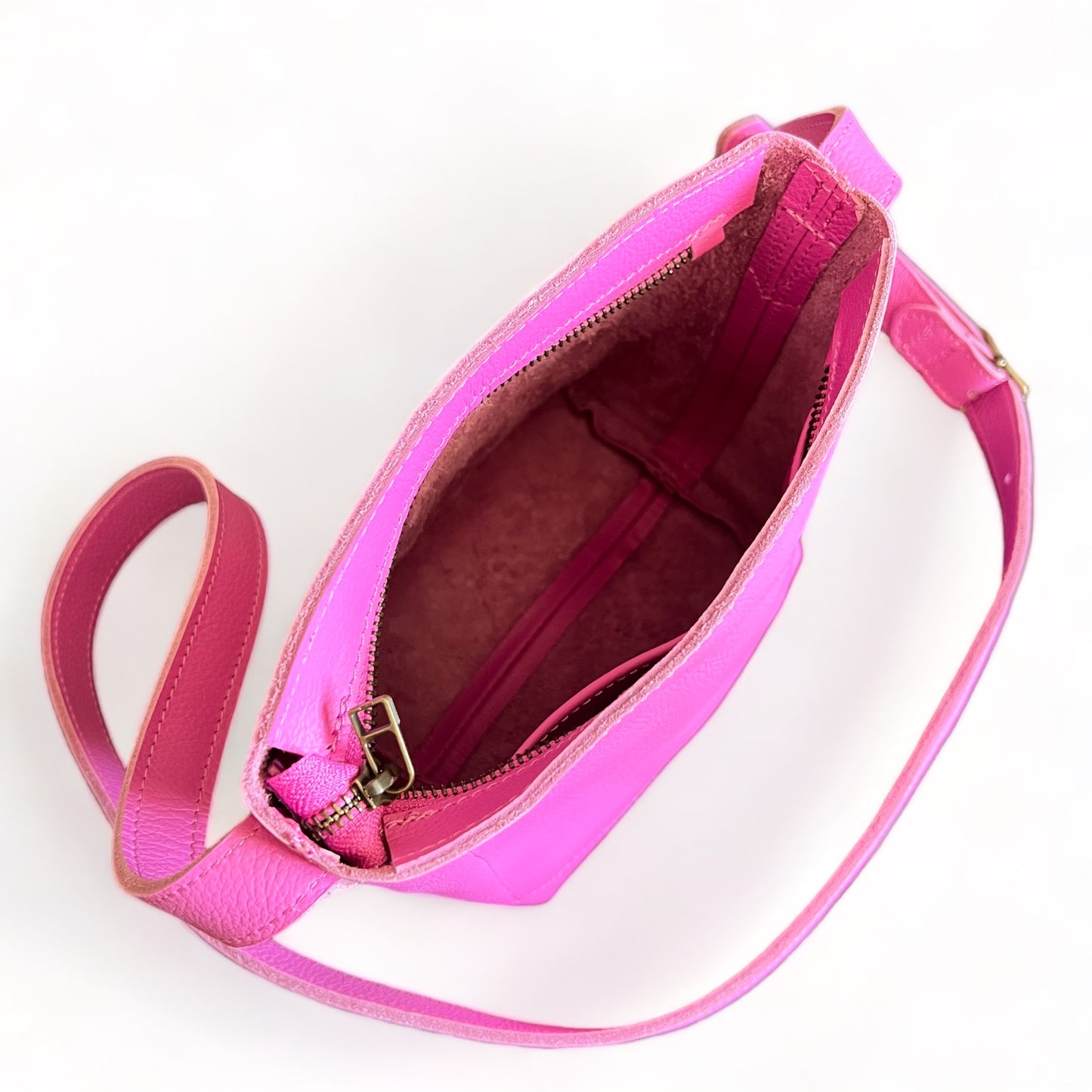 Luna Prism Midi Leather Crossbody