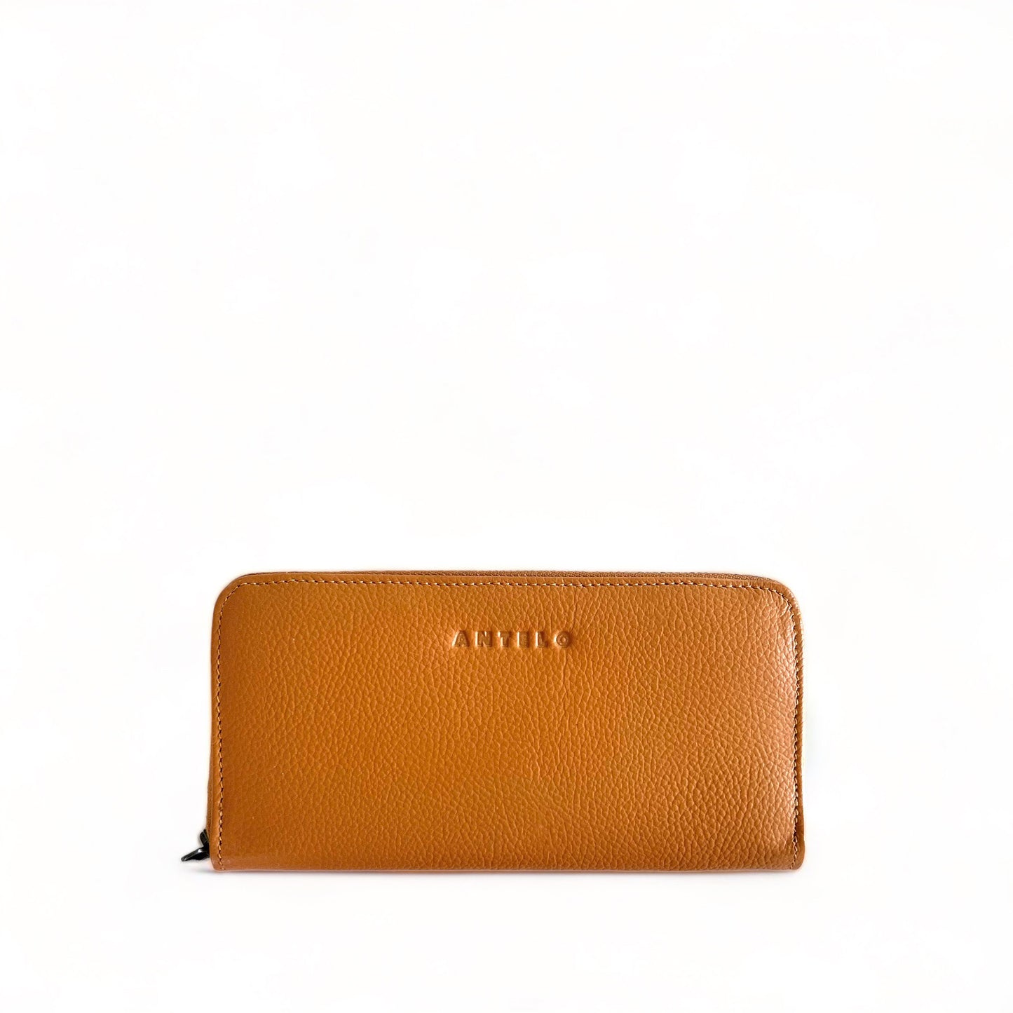 Hayley leather zip-around wallet - End of Range