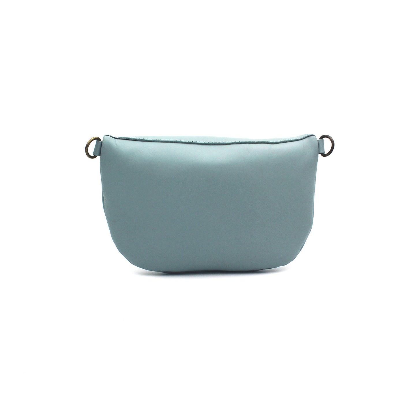 Ruby Classic leather adjustable moon-bag crossbody