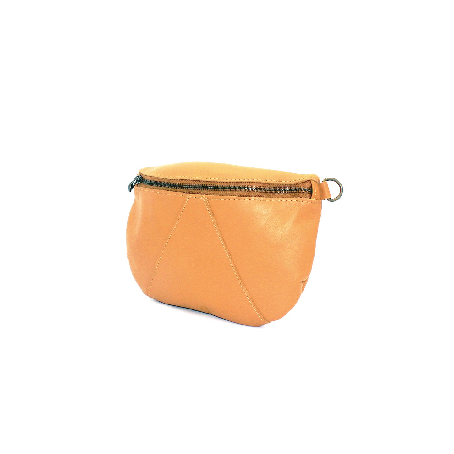 Ruby Classic leather adjustable moon-bag crossbody