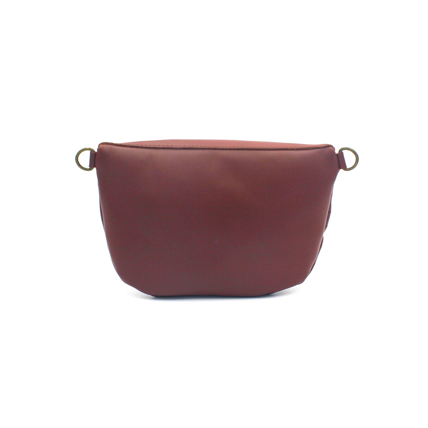 Ruby Classic leather adjustable moon-bag crossbody