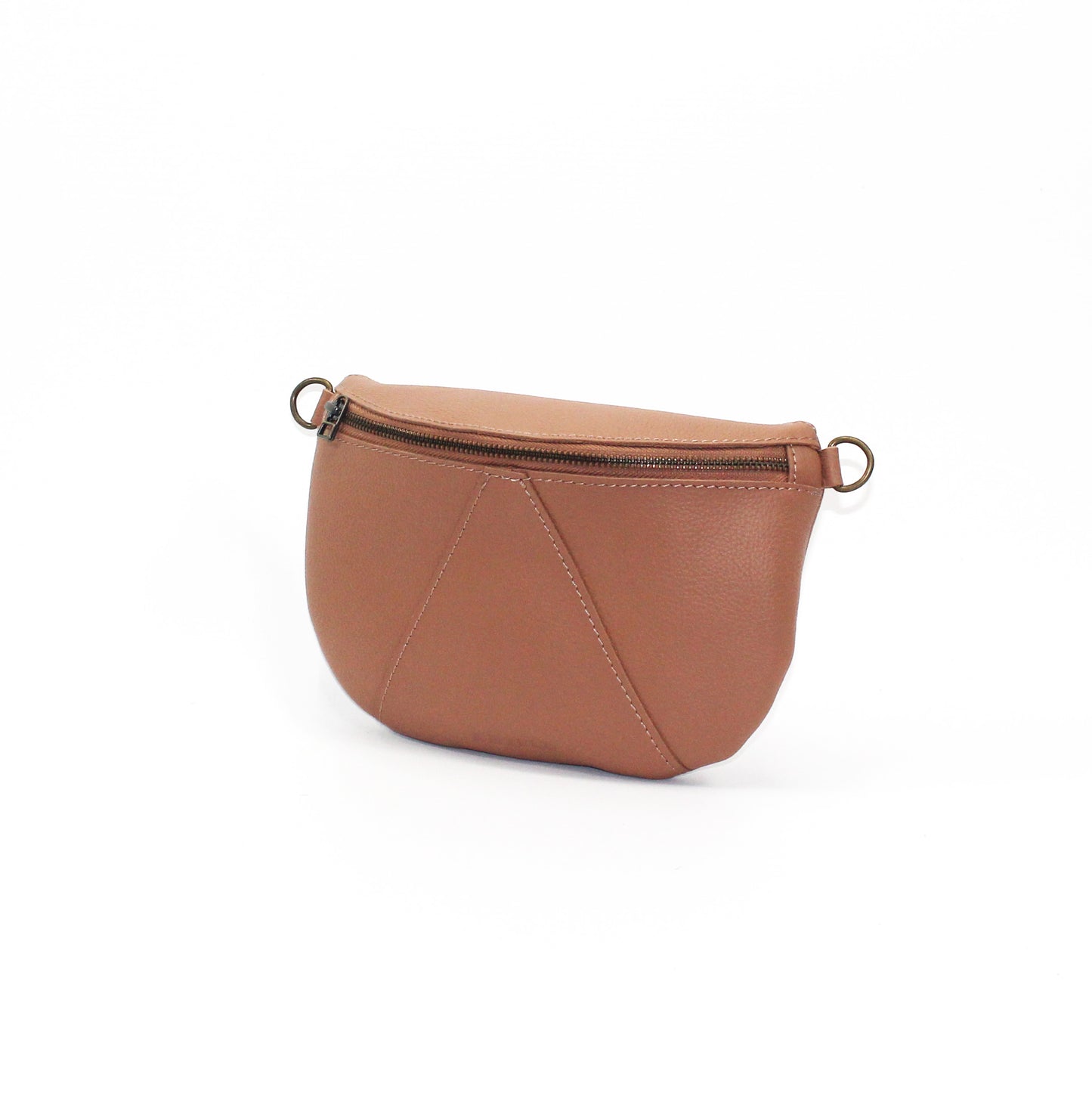 Ruby Eclipse leather crossbody with Wild leather strap