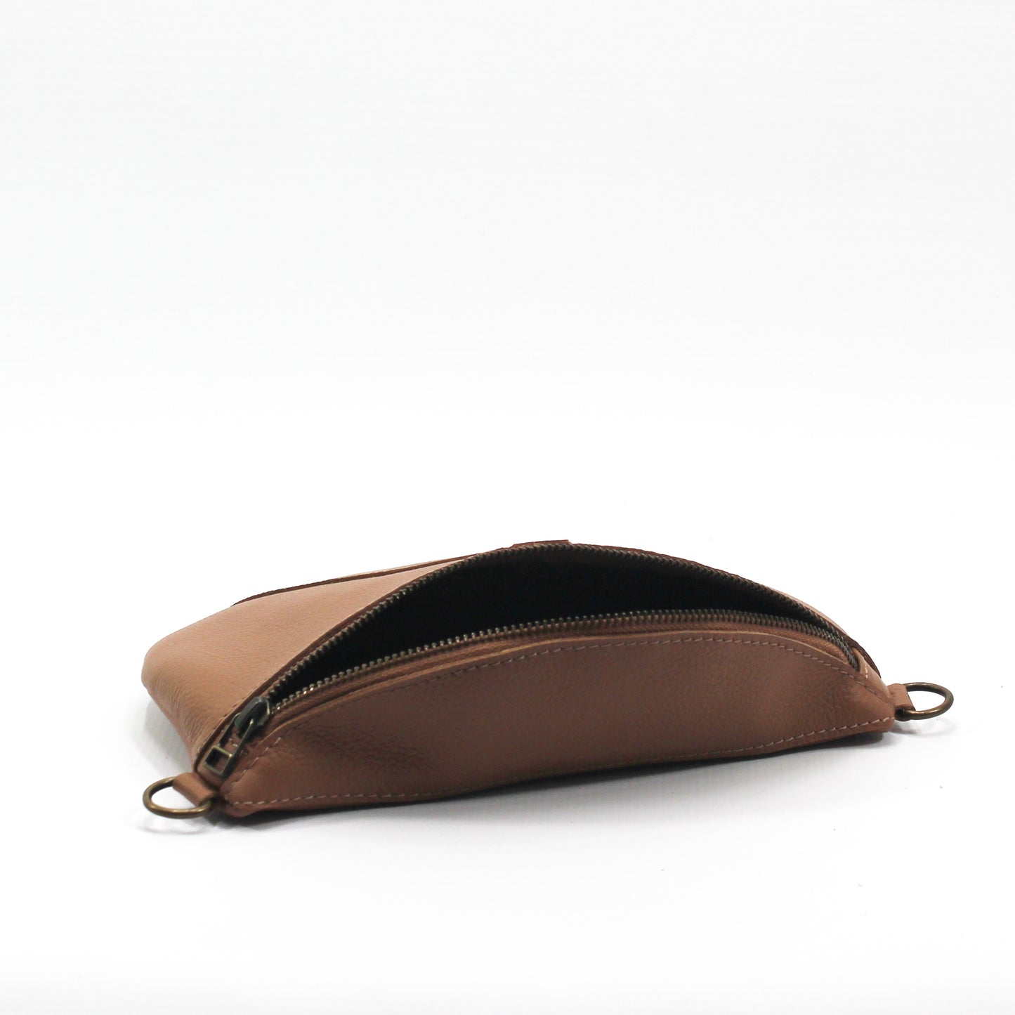 Ruby Eclipse leather crossbody with Wild leather strap