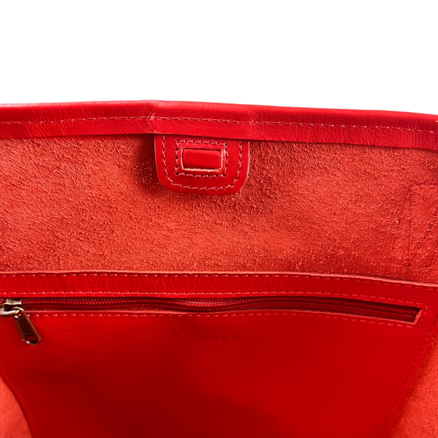 Selena unlined Leather Open Top Tote - MINOR FLAW