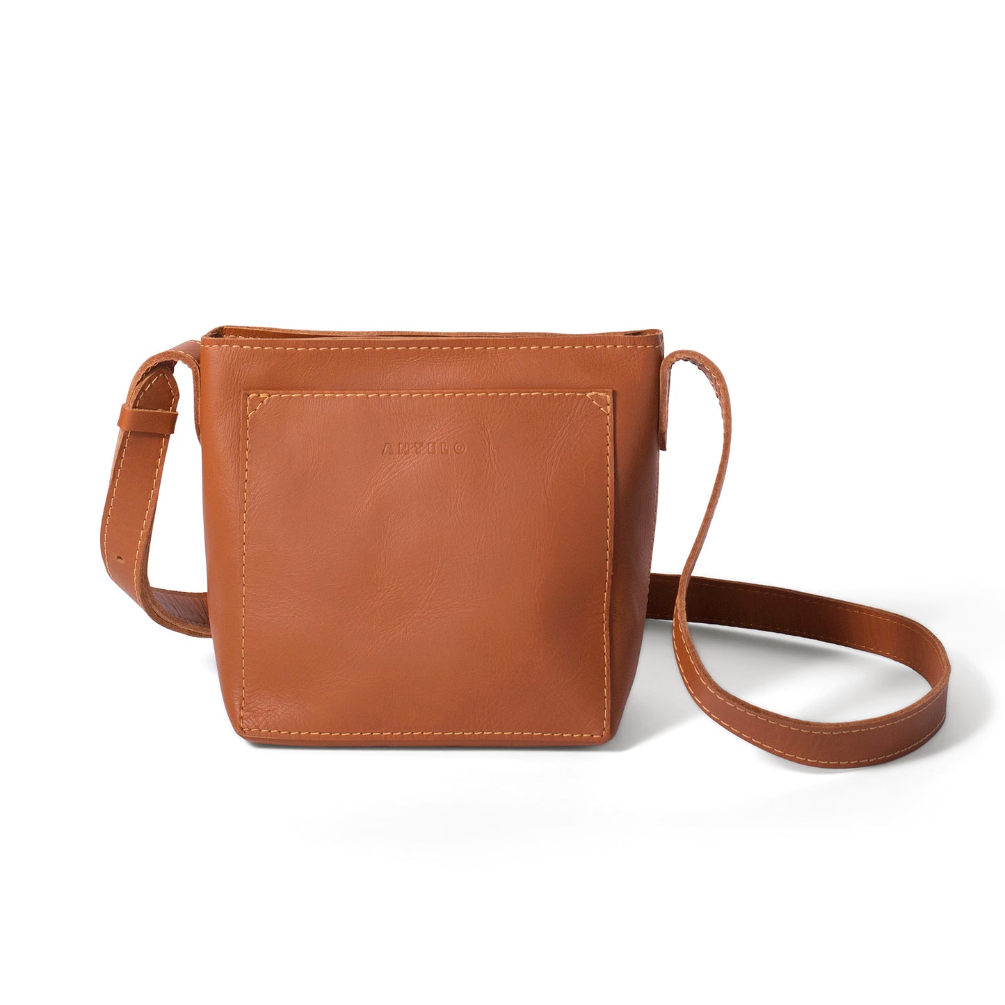 Luna Prism Midi Leather Crossbody