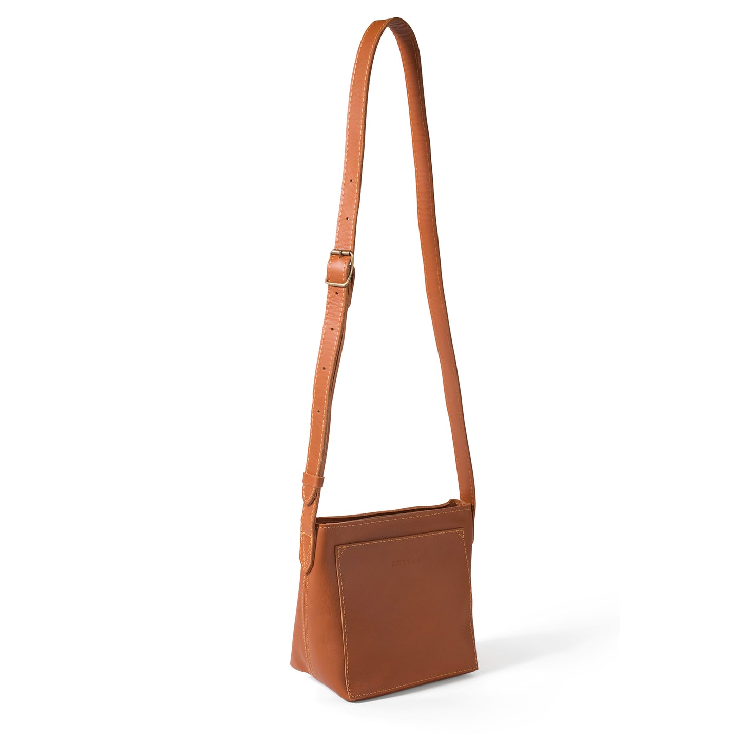 Luna Prism Midi Leather Crossbody