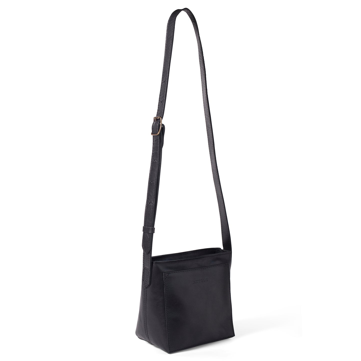 Luna Prism Midi Leather Crossbody