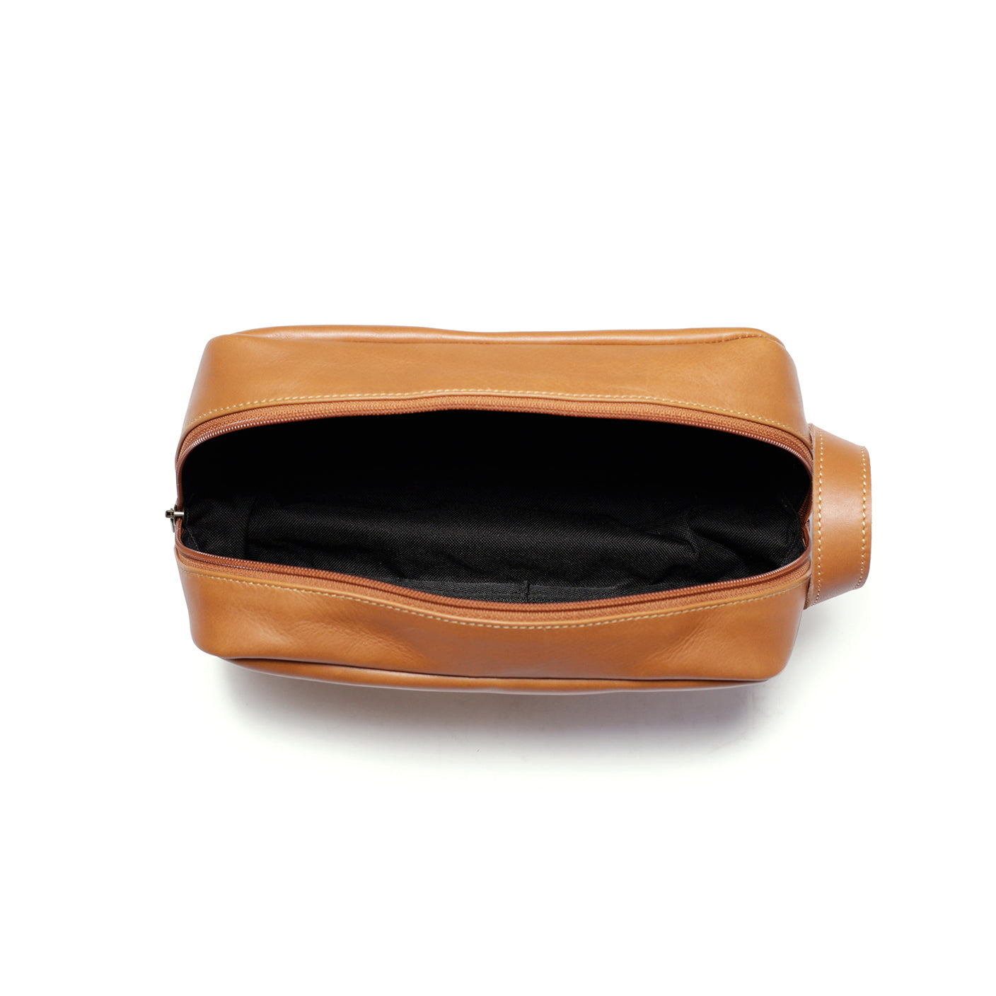 Will large leather washbag