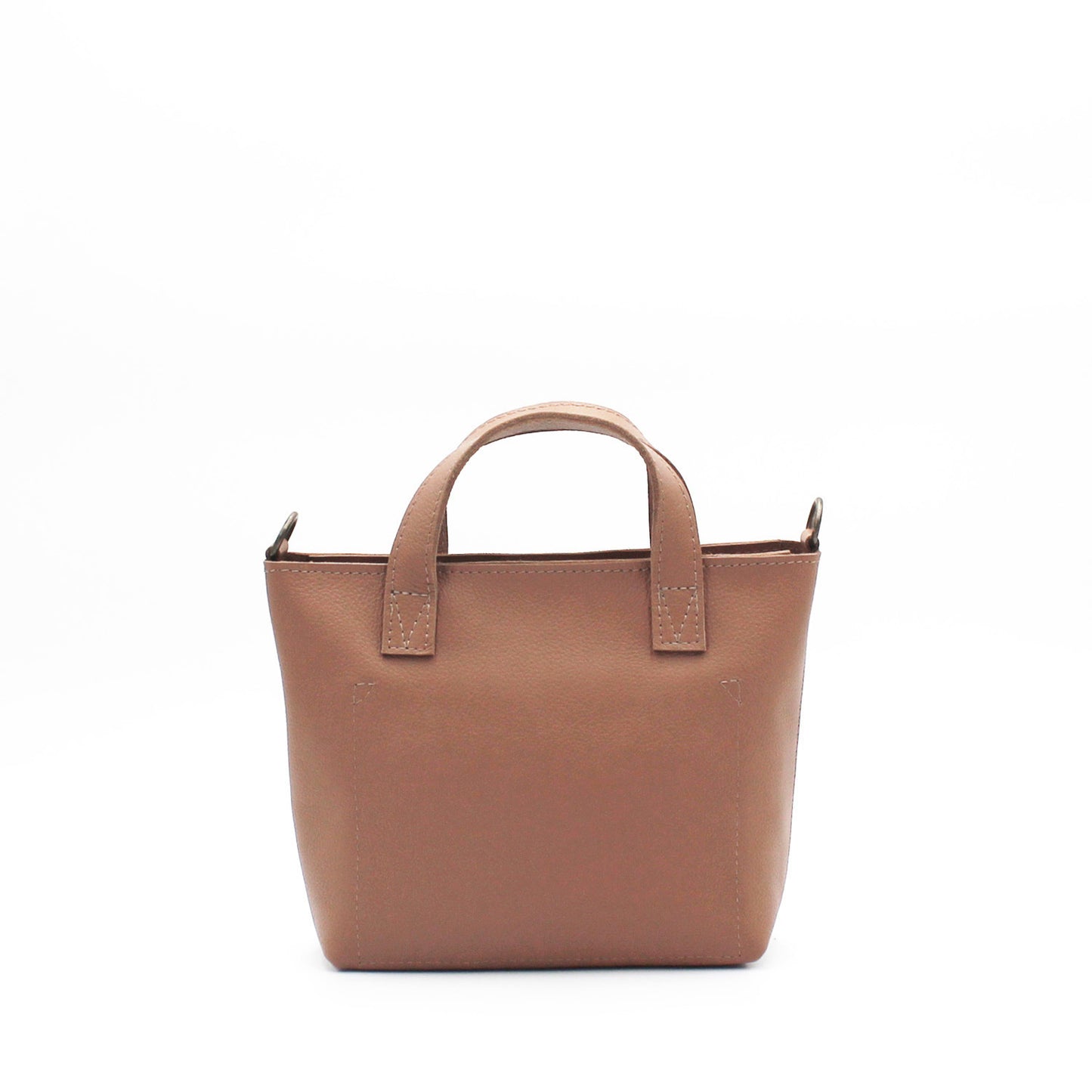 Zazi Petite leather crossbody tote
