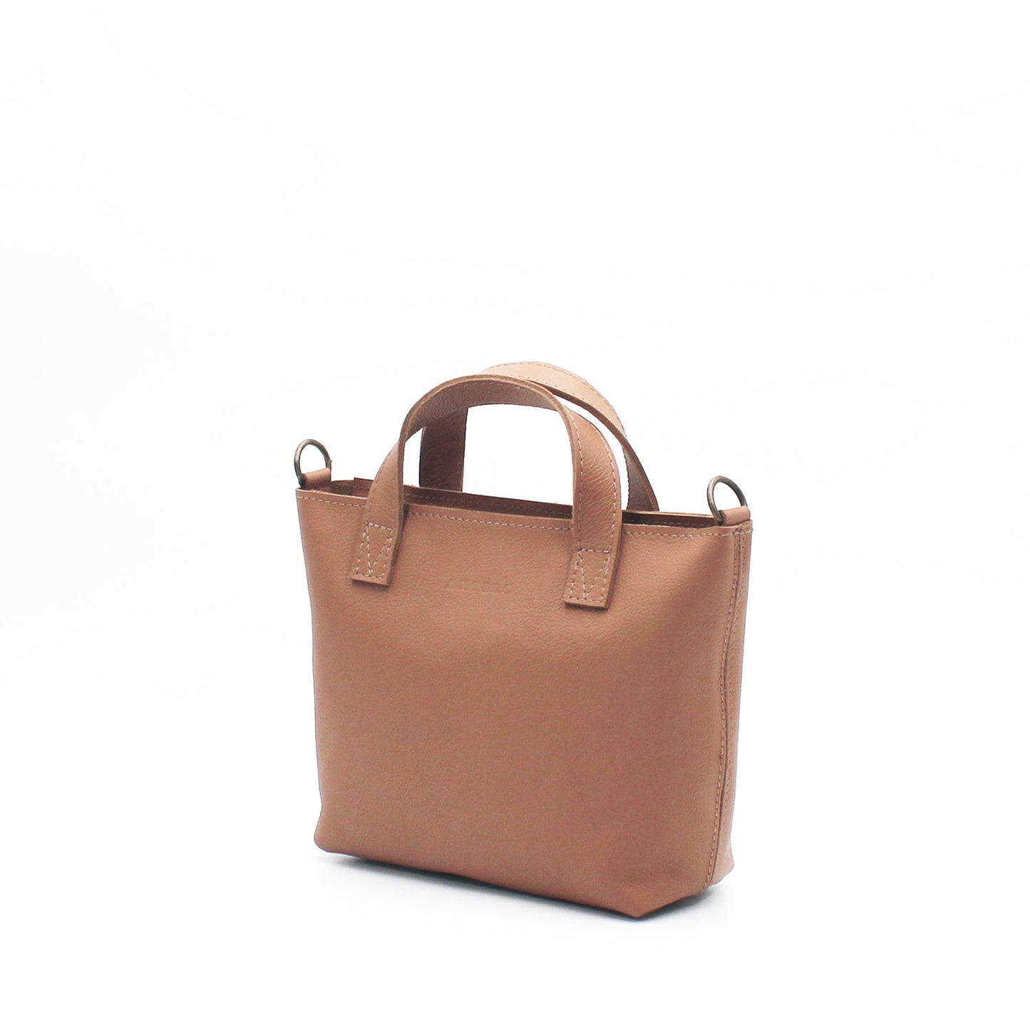 Zazi Petite leather crossbody tote