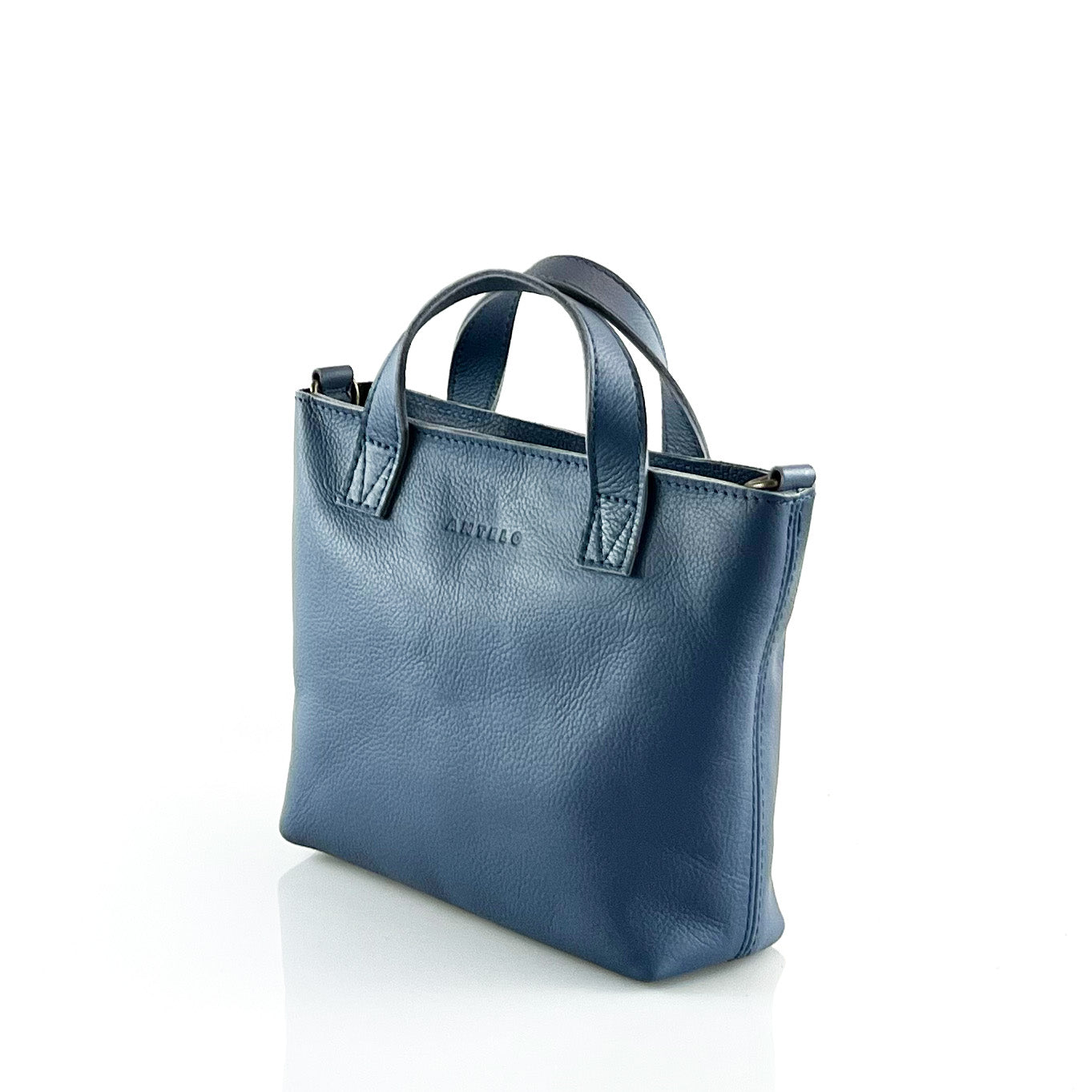Zazi Petite leather crossbody tote