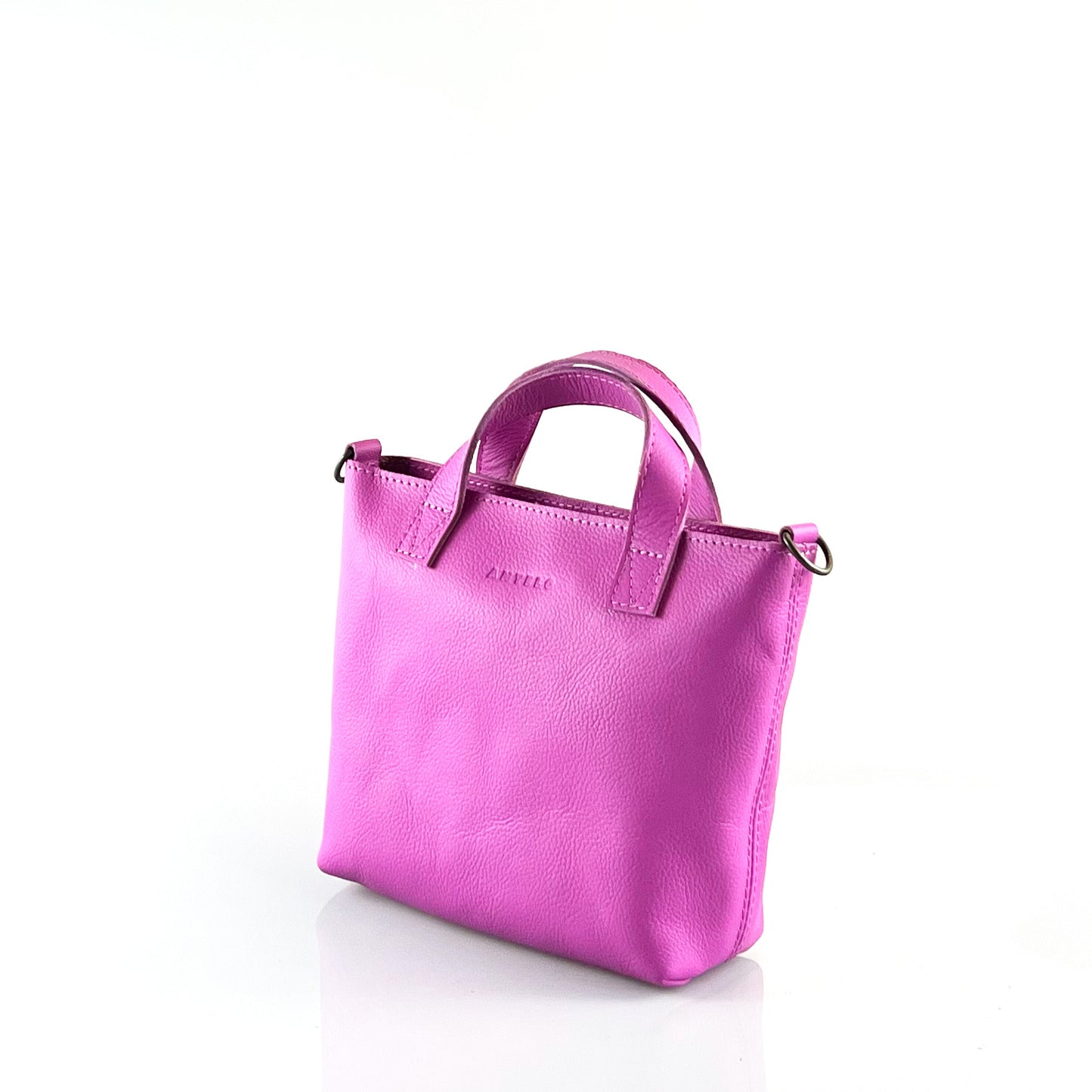 Zazi Petite leather crossbody tote
