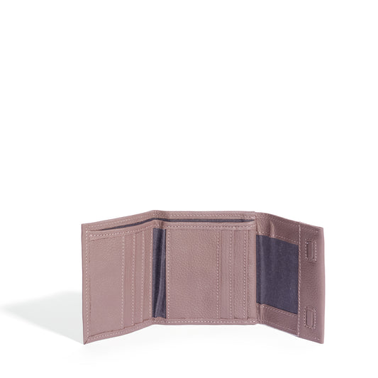 Billie Leather Small Trifold Wallet - MINOR FLAW