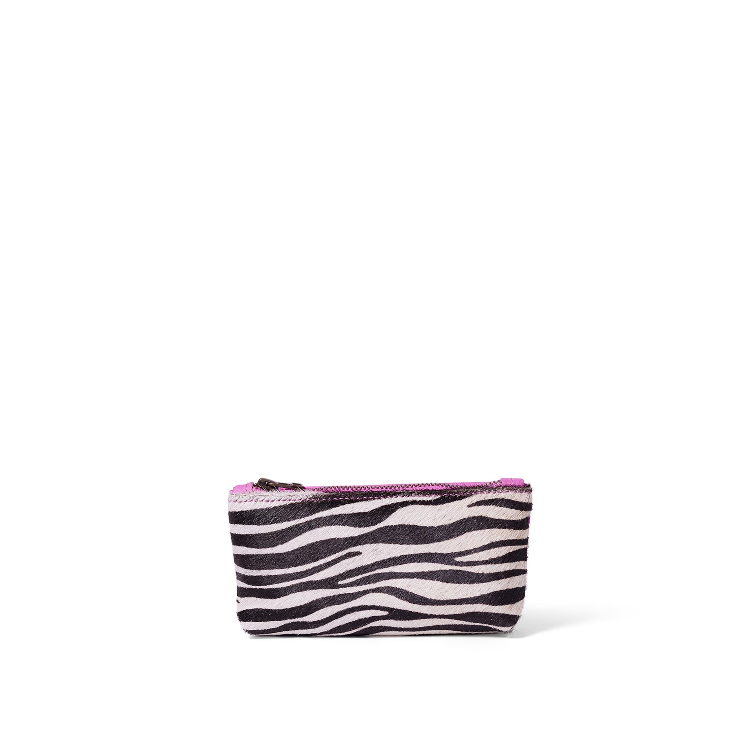Sofia Wild Leather Zip Pouch