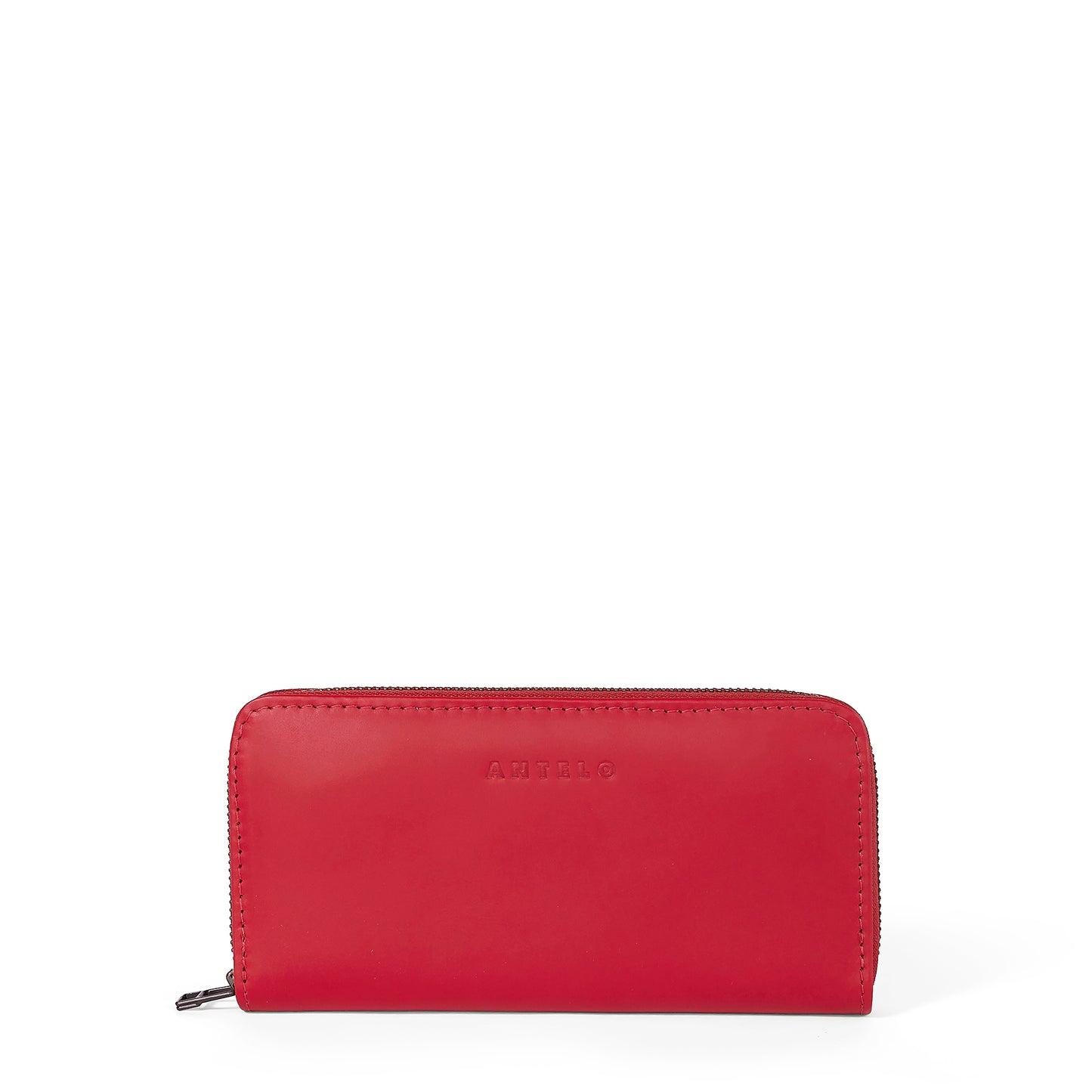 Hayley leather zip-around wallet - End of Range
