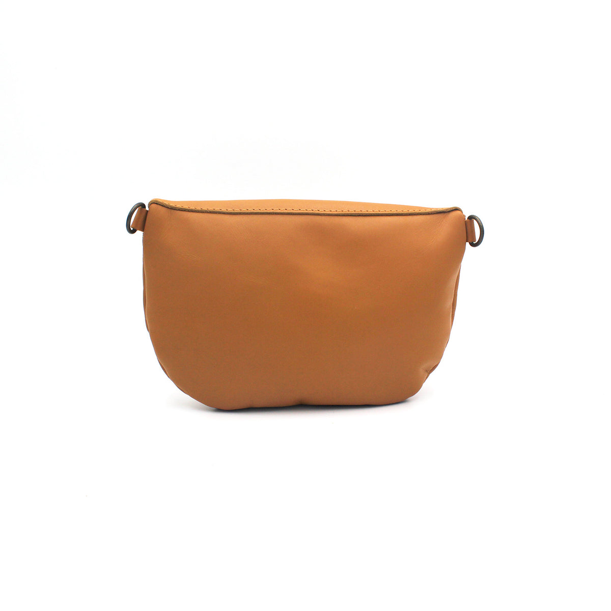 Ruby classic leather adjustable moon-bag crossbody - MINOR FLAW