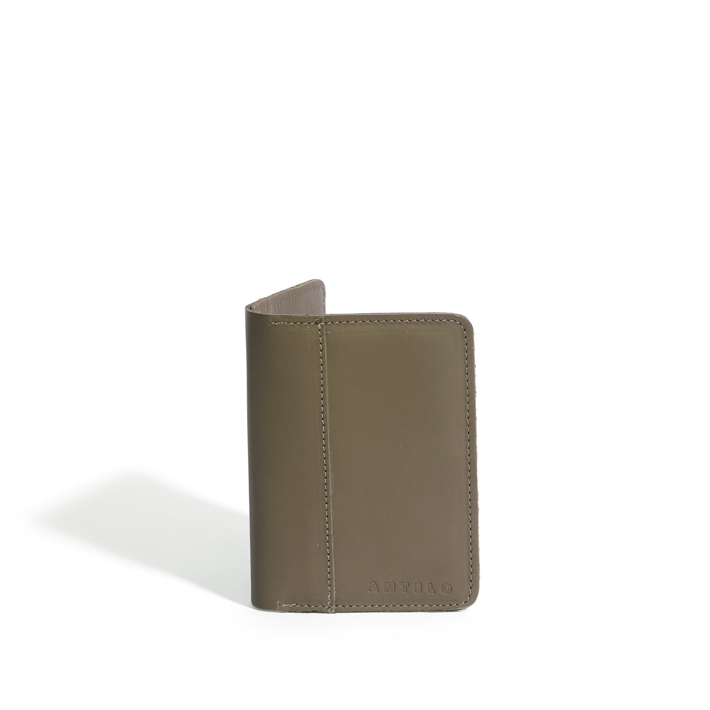Hudson leather passport holder