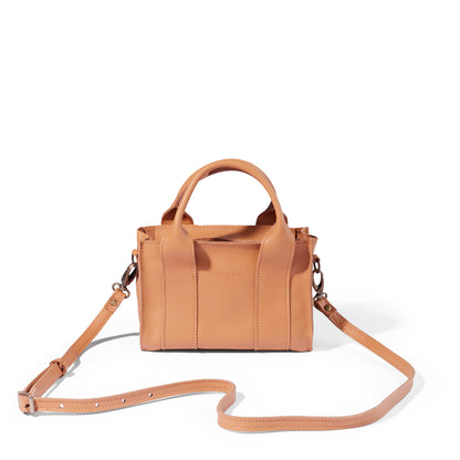 Berkley leather mini crossbody shopper - END OF SEASON