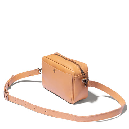 Nixie Leather Camera Crossbody - END OF SEASON