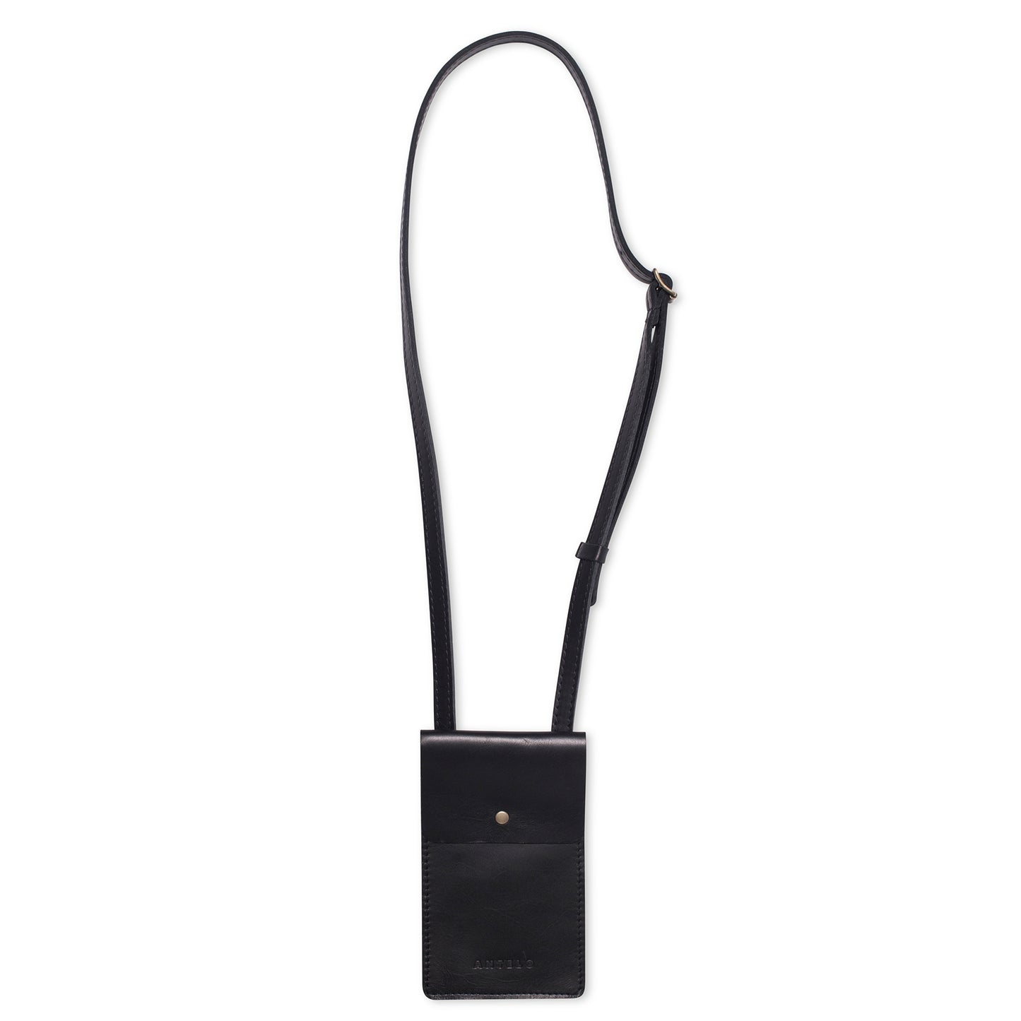 Benji Minimalist Leather Phone Bag