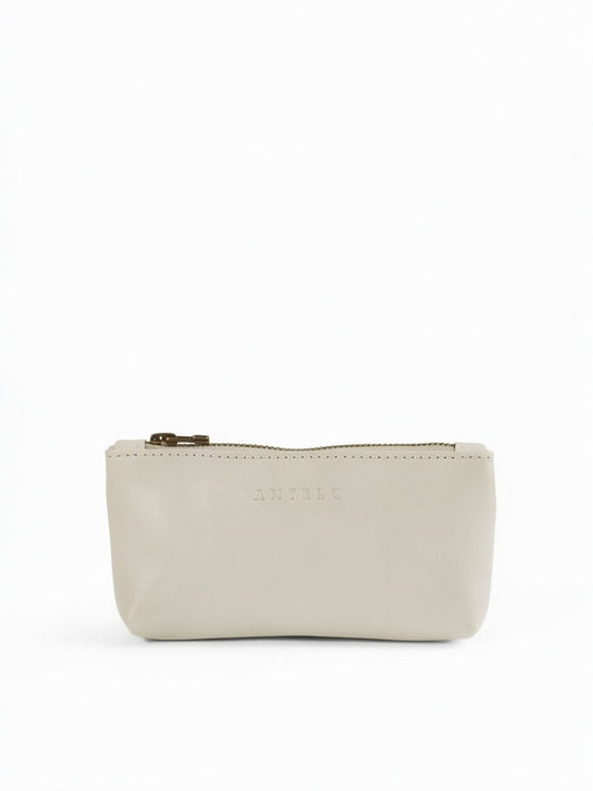 Sofia leather zip pouch - MINOR FLAW