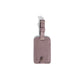 Miles leather luggage tag