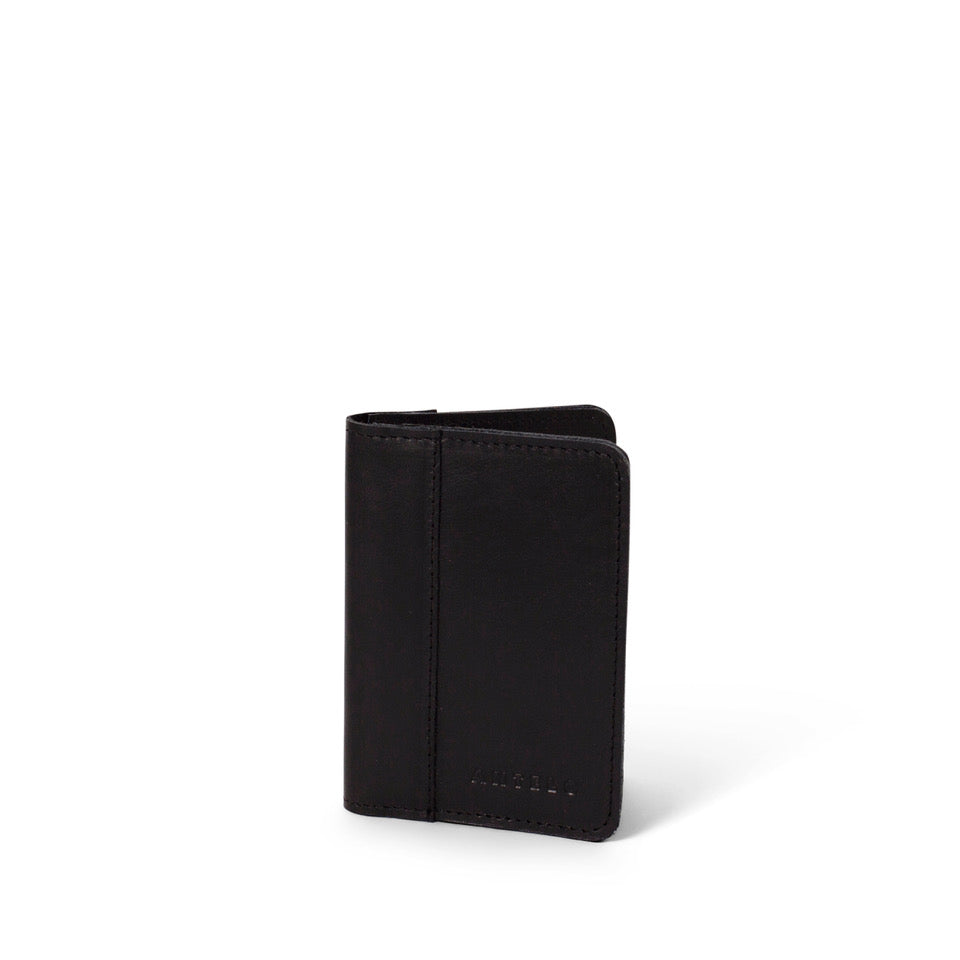 Hudson leather passport holder