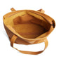 Emmy unlined Leather Tote with Zip - End of Range