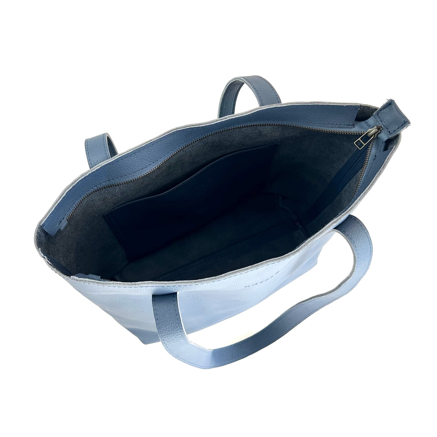 Emmy unlined Leather Tote with Zip - CLEARANCE