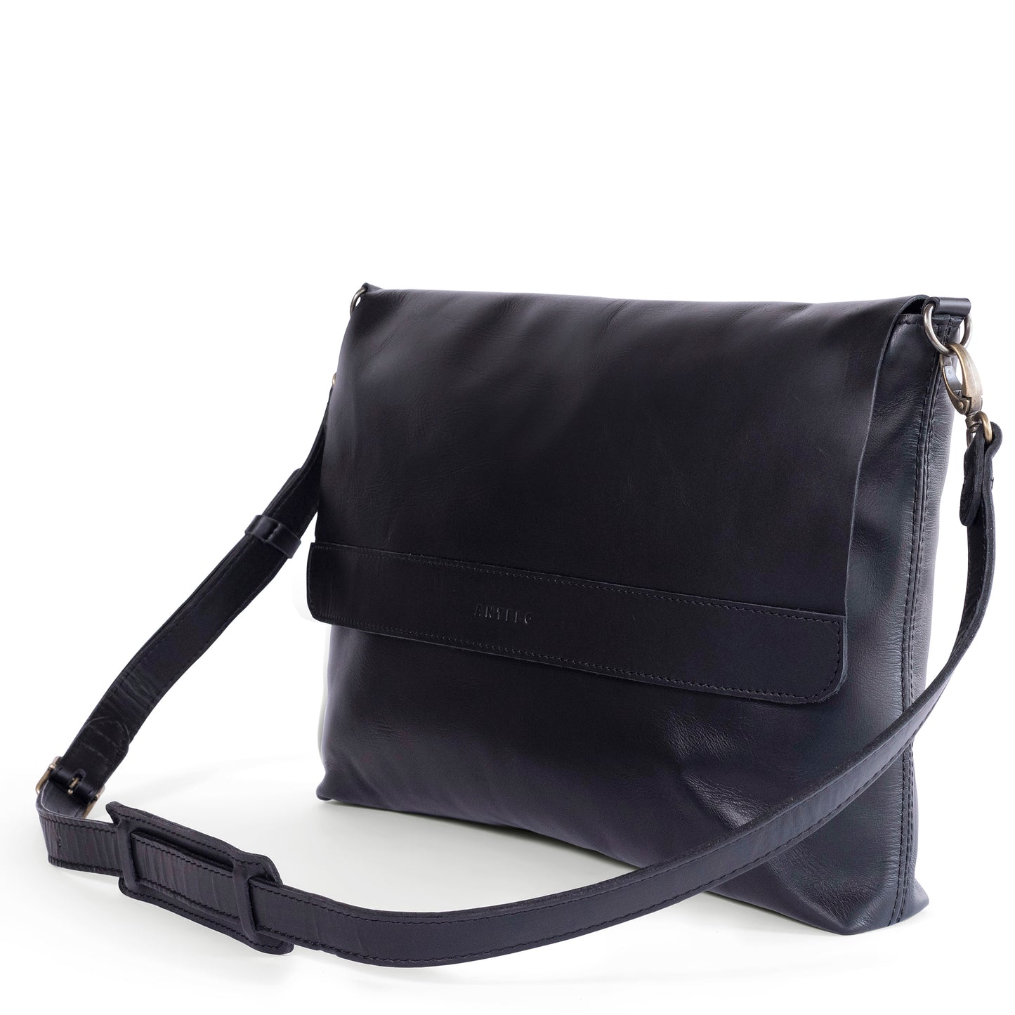 Colby 15" Minimalist Leather Laptop Sling