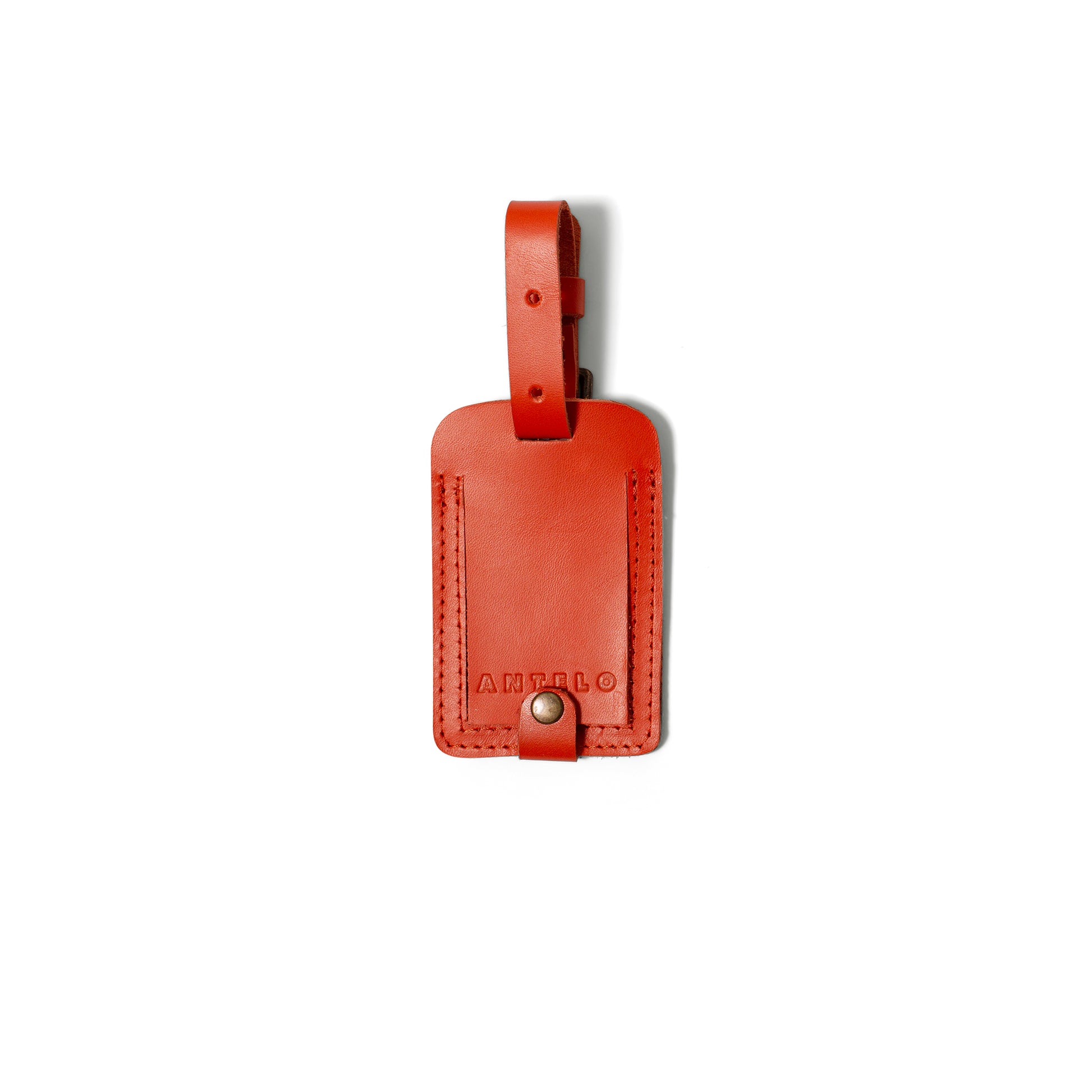 Antelo Luggage Tag Miles leather luggage tag - End of Range