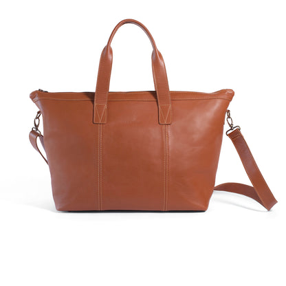 Murray leather overnight bag - MADE TO ORDER