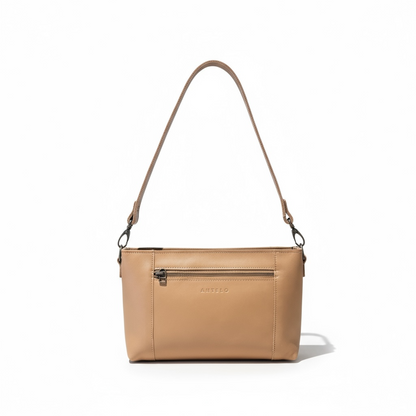 Margo Leather Crossbody + Shoulder Strap