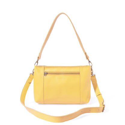 Margo Leather Crossbody + Shoulder Strap