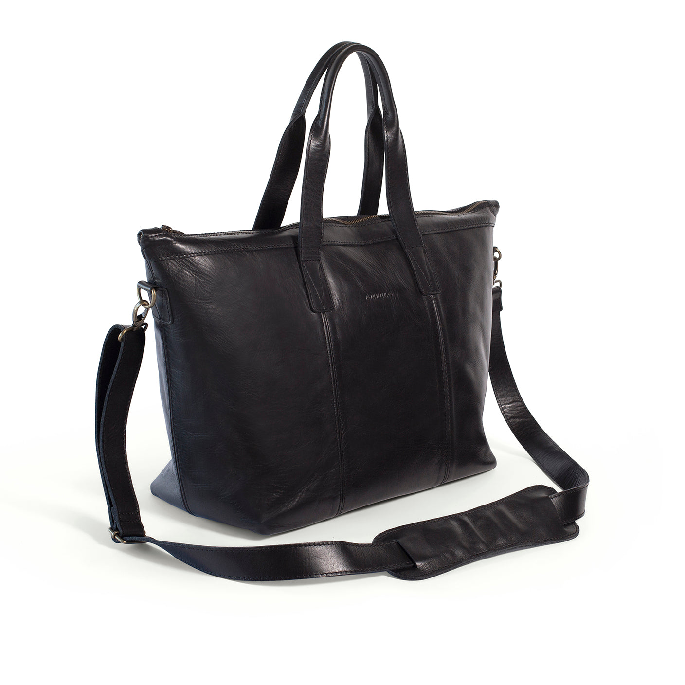 Murray leather overnight bag - MINOR FLAW