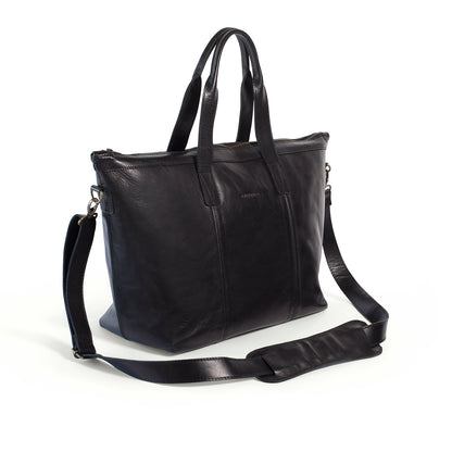 Murray leather overnight bag - MINOR FLAW