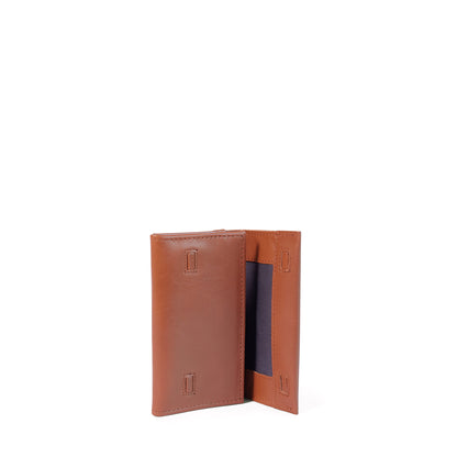 Evie Three-Quarter Leather Trifold Wallet - MINOR FLAW