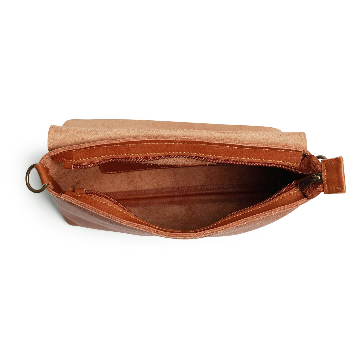 Jeanie XL leather crossbody - MINOR FLAW