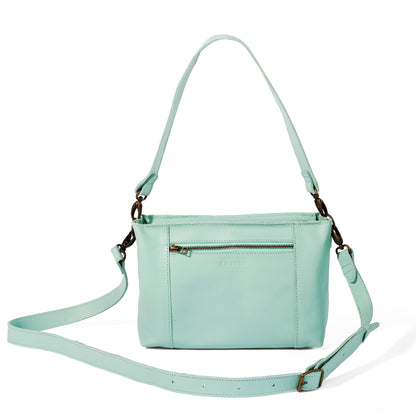 Margo Leather Crossbody + Shoulder Strap