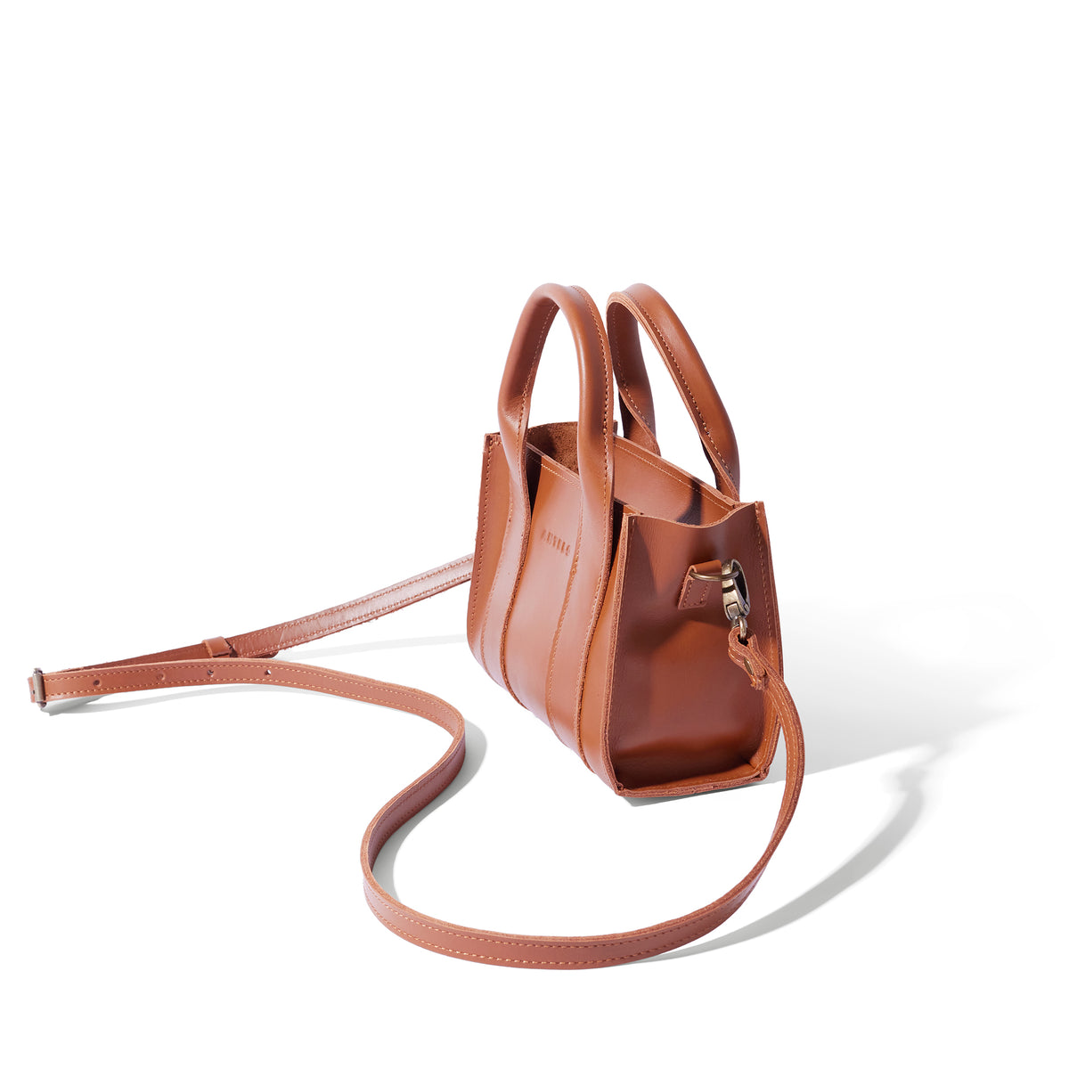 Berkley leather mini crossbody shopper - END OF SEASON