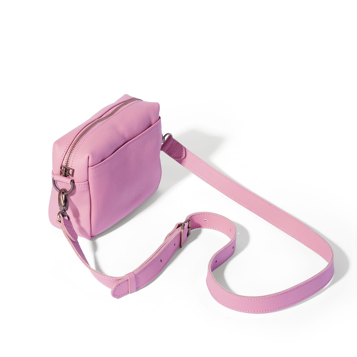 Lesedi Leather Mini Box Bag - FINAL CLEARANCE