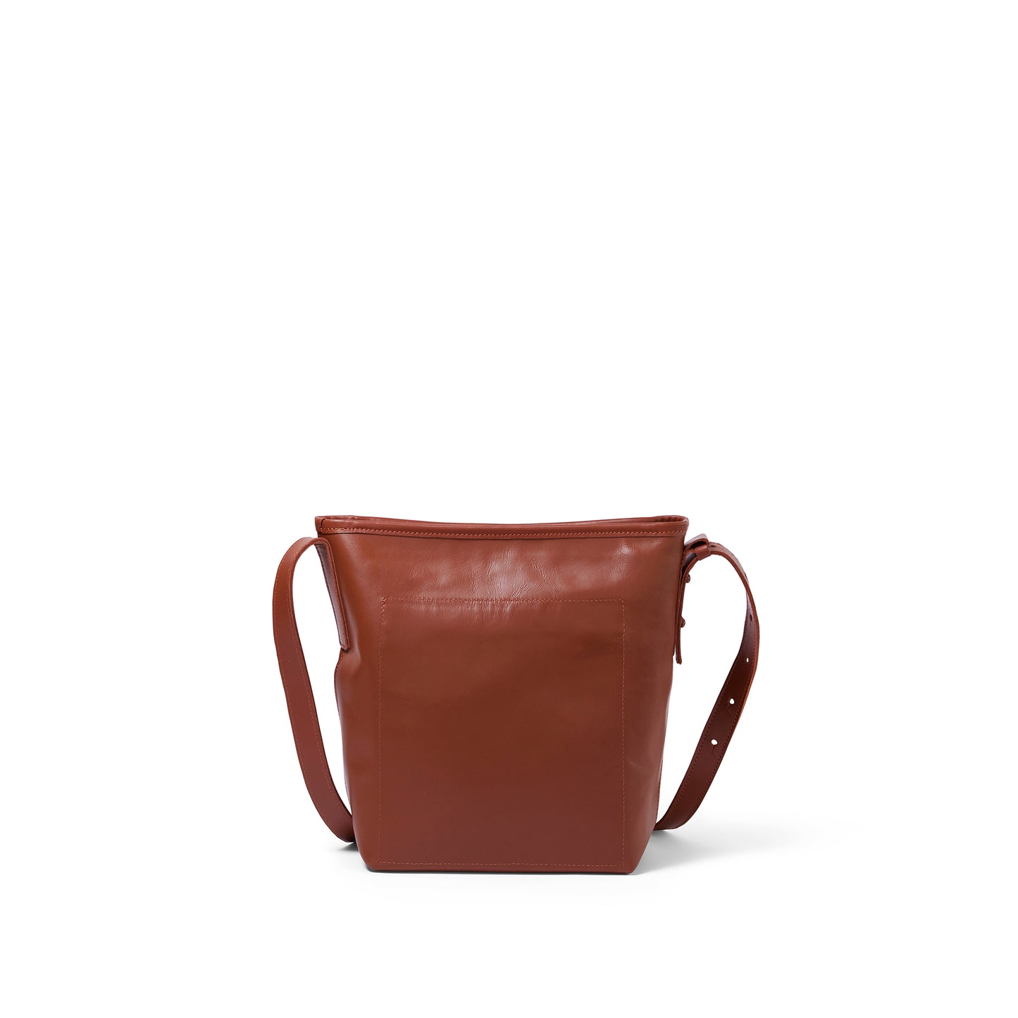 Dune Wild Leather Crossbody Bucket Bag with zip - END OF SEASON