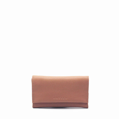Evie Three-Quarter Leather Trifold Wallet - OUTLET