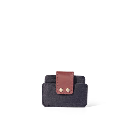 Cole leather card holder - CLEARANCE