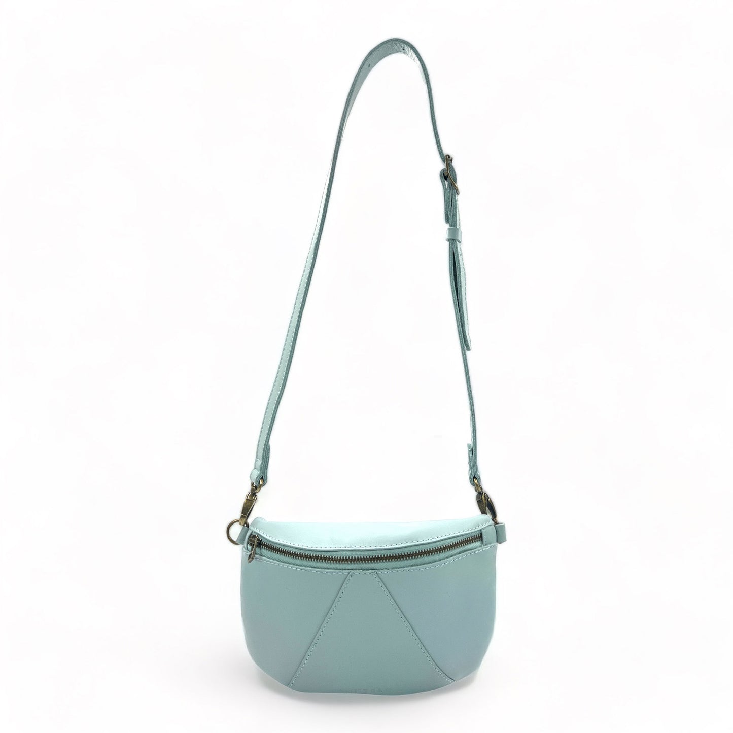 Ruby Classic leather adjustable moon-bag crossbody - END OF SEASON