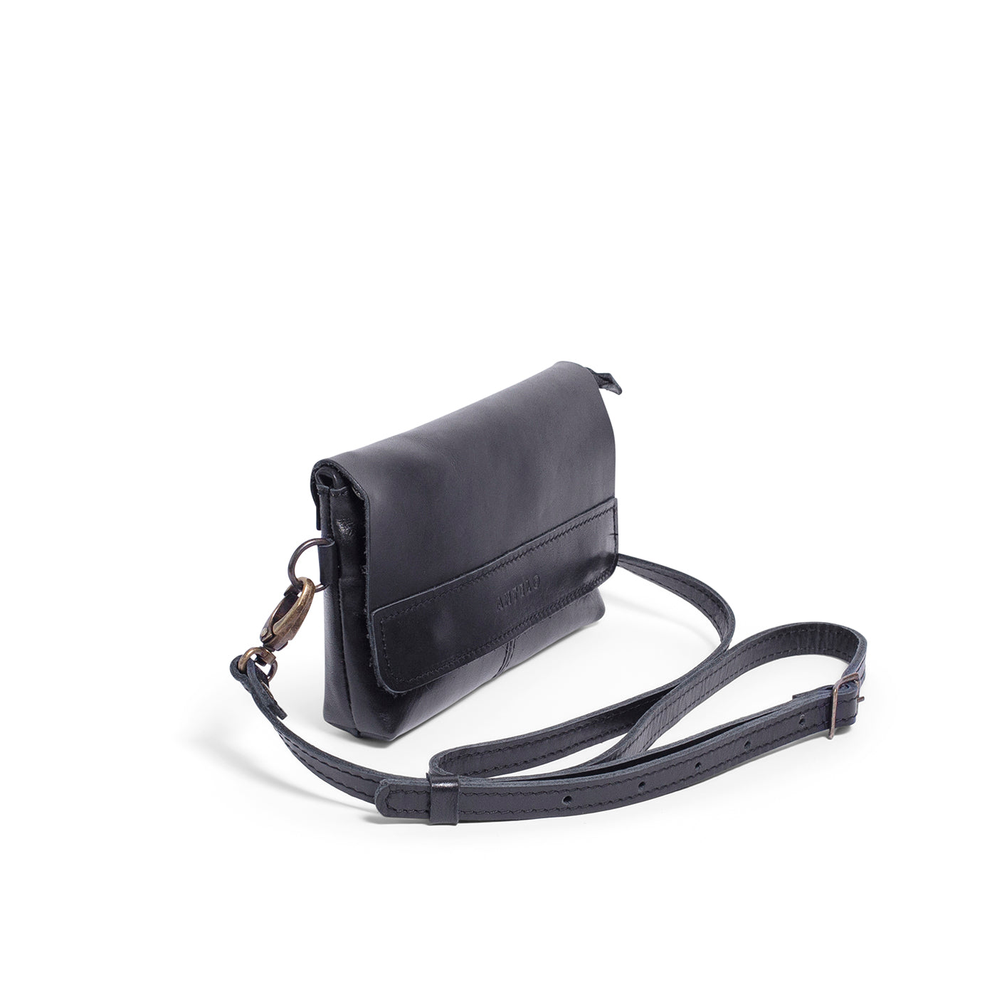 Antelo Cellphone pouch Alfi Micro Leather Crossbody