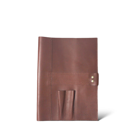 Harry A4 leather notebook cover - CLEARANCE